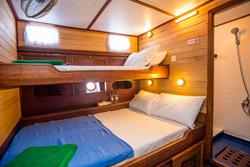 Maldives Emperor Atoll Liveaboard - double/twin cabin.